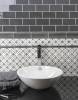 Вставка Adex Studio ADST4062 Taco Relieve Flor №2 Silver Sands 3x3 фото 18