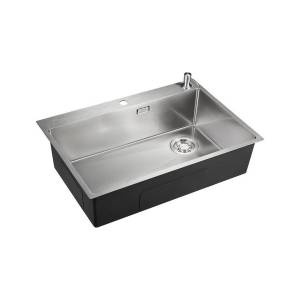 Кухонная мойка EMAR PVD EMB-660(TOP) PVD Nano Satin, 50x66