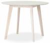 Стол обеденный Stool Group Gerda LWM(CR)10108HL32 массив гевеи, беленый дуб 100x76