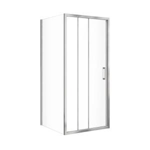 Душевой уголок Cezares Molveno MOLVENO-AHF-31-100/90-C-CR-IV профиль хром глянцевый, стекло прозрачное, 100x90x195