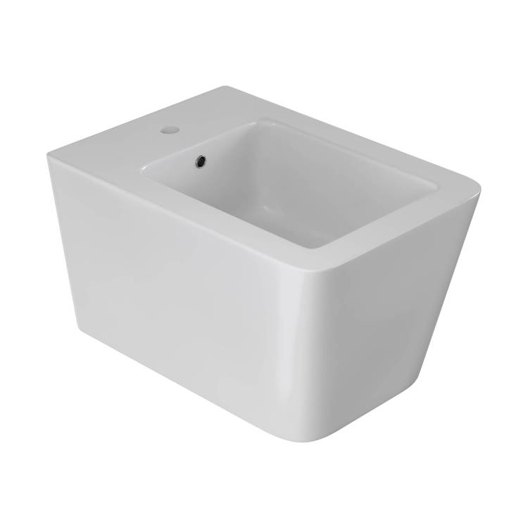 Биде подвесное Boheme Zen 967-BIDET-W белый глянец