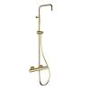 Душевая система Remer Elegance EQ32ASSDDO золотая глянцевая, с термостатом