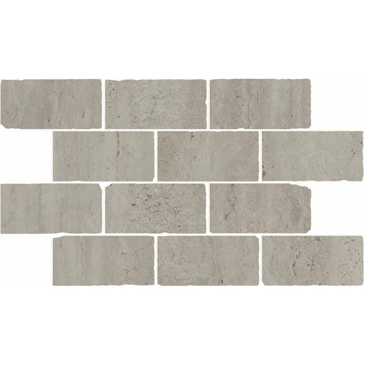 Мозаика Kerama Marazzi Сан-Марко BR033 Мозаичный Серый Матовый Обрезной 26.5x46.5