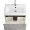 Тумба под раковину Belbagno Albano-Cer ALBANO-CER-600-2C-SO-CVG 57x44x50 Cemento Verona Grigio подвесная с двумя выкатными ящиками фото 4
