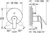 Смеситель для ванны с душем Grohe Essence Pro 24043003 фото 5