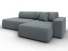 Диван угловой Лига Диванов Лига-065 134785 Серый фото 2