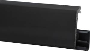 Плинтус Winart Quadro PRO Черный Матовый 2000x80x20