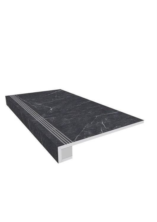 Ступень Estima Vision 39439 Черный 33x120 + Подступенок (14.5x120)