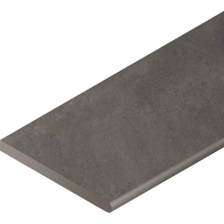 Бордюр Italon Миллениум X2 620090000756 Бортик Блэк Закругленный Правый 30x60