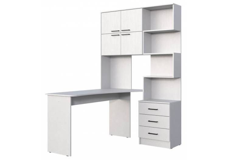 Компьютерный стол Woodville Эльброни 664904 Белый