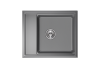 Мойка кухонная Granula Kitchen Space KS-6004 алюминиум фото 2