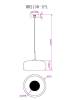 Подвесной светодиодный светильник MyFar Charlie MR2130-1PL фото 2