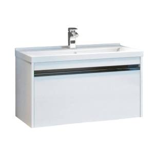 Тумба с раковиной Aquaton Капри 80 подвесная