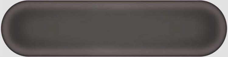 Керамическая плитка Cifre Ceramica Oval Anthracite Brillo 7.5x30