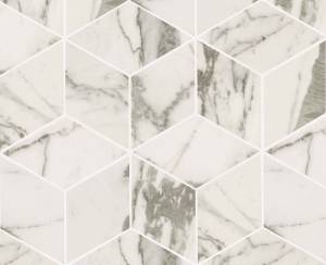 Декор Atlas Concorde Marvel Pro ADVK Statuario Select Mos. Esagono Lapp. 30x35