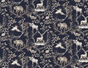 Бесшовные Eco обои Ortograf Flora 31301 Graphic forest Ворс+ ОЕ+