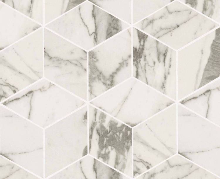 Декор Atlas Concorde Marvel Pro ADVK Statuario Select Mos. Esagono Lapp. 30x35
