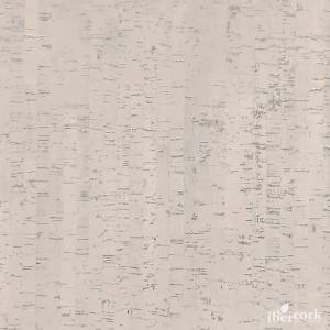 Пробковое покрытие IberCork Лагуна бланко 6 VG Клеевое c Лаком 600x300x6