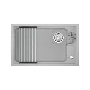 Кухонная мойка Granula Kitchen Space Rinzer 7309RU арктик, 73x45