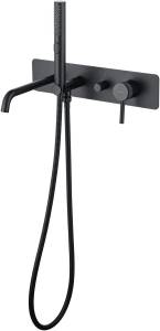 Смеситель для ванны Allen Brau Priority 3.0 5.31A05-31 черный матовый
