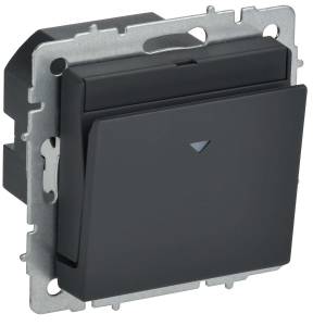Выключатель карточный IEK Brite BR-V11-0-10-K53 графит