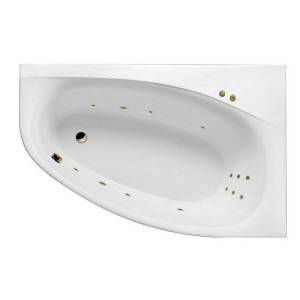 Акриловая ванна Excellent Kameleon LINE WAEX.KMP17.LINE.BR 170x110 правая, бронза