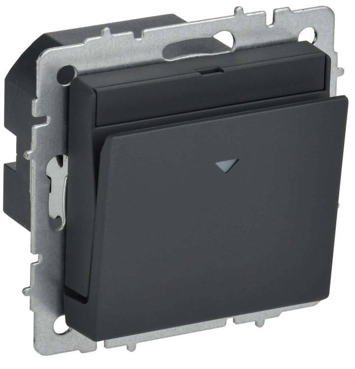 Выключатель карточный IEK Brite BR-V11-0-10-K53 графит