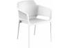 Пластиковый стул Woodville Сирион 678664 белый