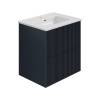 Тумба с раковиной La Fenice Terra Twin FNC-01-TER-BG-60-2 Blu grigio