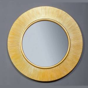 Зеркало круглое Armadi Art 528-G NeoArt Shine золото, с подсветкой