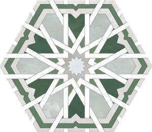 Керамогранит Monopole Radiant Green 20x24
