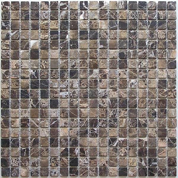 Мозаика Bonaparte Ferato-15 slim (Matt) из натурального камня (1.5x1.5) 30.5x30.5