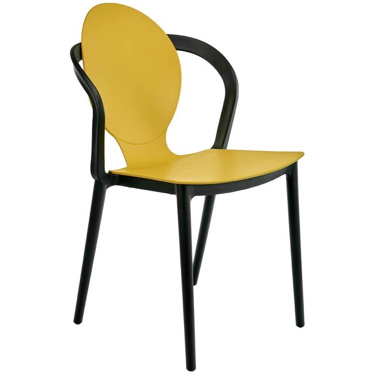 Набор из 4 стульев Bradex Home Spoon FR 0195K горчичный