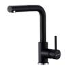 Смеситель для кухни Paulmark Kassel Ka214311-AN с выдвижным изливом, антрацит