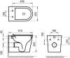 Унитаз подвесной BelBagno Flay-r BB053CHR крышка BB901SC, безободковый, с микролифтом фото 5