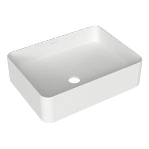 Раковина Aqueduto Espiral ESP0420 50x37, белый матовый