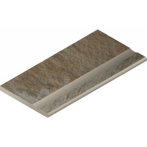 Бортик Italon Манетик X2 620090000212 Дарк С Выемкой Закругленный 30x60