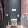 Кнопка смыва IDDIS Unifix UNI06MWi77 006, белая фото 2