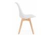 Обеденная группа Woodville Мириела 579069 white, стулья искусственная кожа фото 9