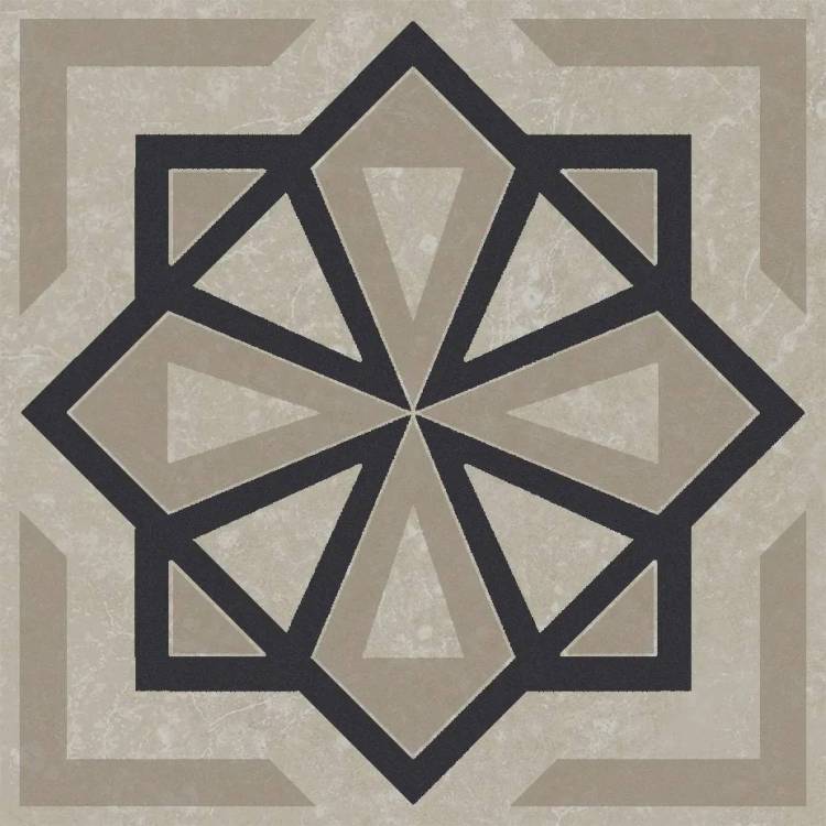 Декор Kerama Marazzi Касабланка KMD3STA050GN серый светлый матовый 9.8x9.8