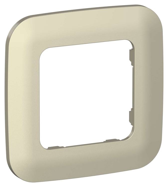 Рамка 1-постовая IEK Flite FI-M12-31-20-K37 шампань