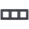 Рамка 3-постовая IEK Skandy SK-M32-G-K53 графит фото 3