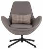 Кресло Stool Group TopChairs Ostra L105B 270-38 серый фото 2