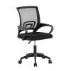 Кресло компьютерное Stool Group TopChairs Simple SN OUE-2501 black черный фото 2