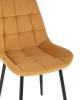 Набор из 4 стульев Stool Group Флекс AV 405-N13-08(P) X4 оранжевый фото 8