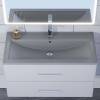 Раковина Uperwood Foster Quartz 291030041 серая матовая, бетон, 90x45.5 фото 3
