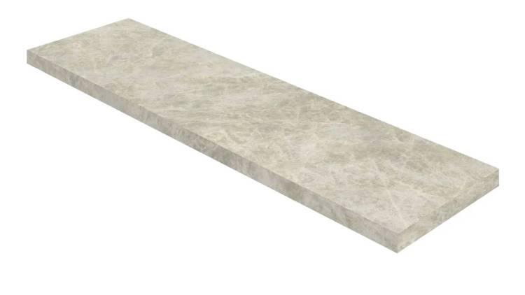Ступень ColiseumGres Лирика 620070003208 Грэй Угловая Правая 33x120