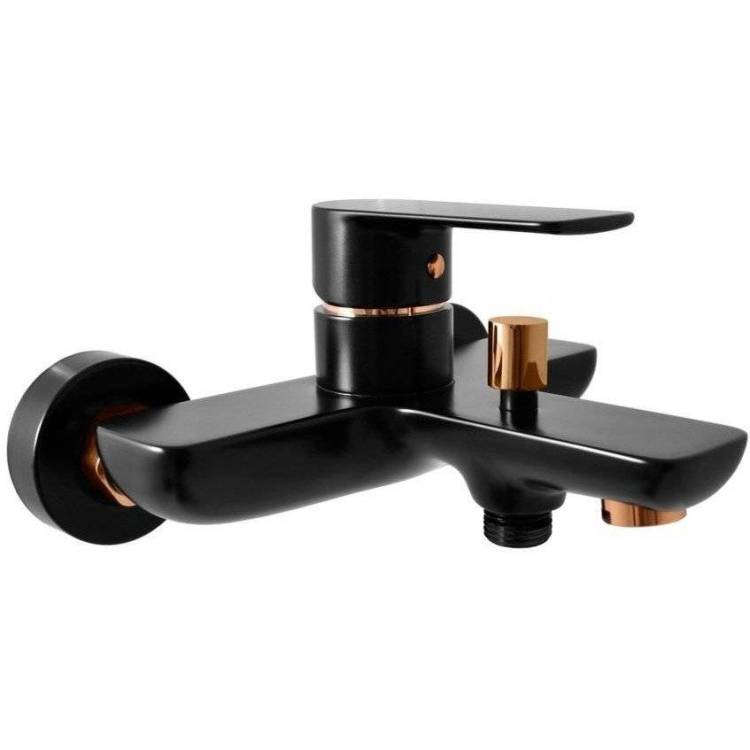 Смеситель для ванны Rav Slezak Vltava VT454.5CMATZ черный