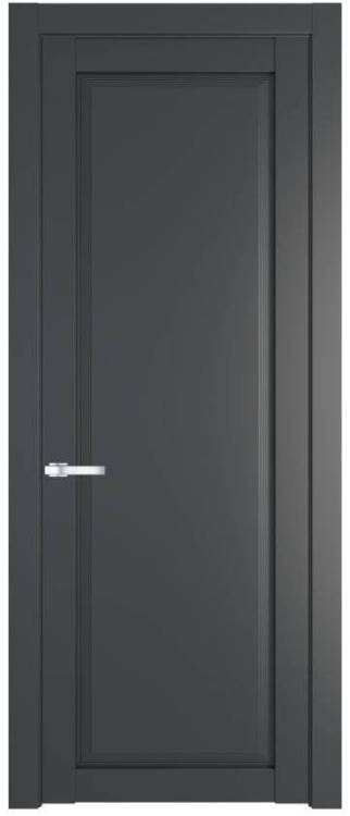 Межкомнатная дверь Profil Doors 2.1.1 PD полотно Графит 800x2000