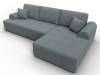 Диван угловой Лига Диванов Лига-080 134742 Серый фото 6